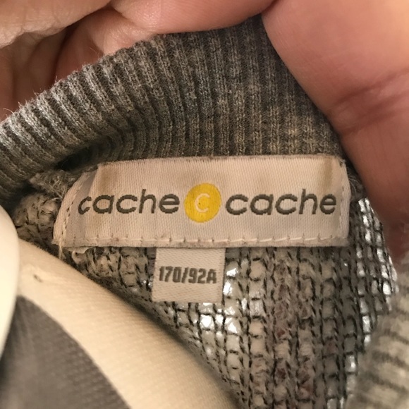 Cache Cache “La Vie en Rose” Sweater Size M - Picture 4 of 5